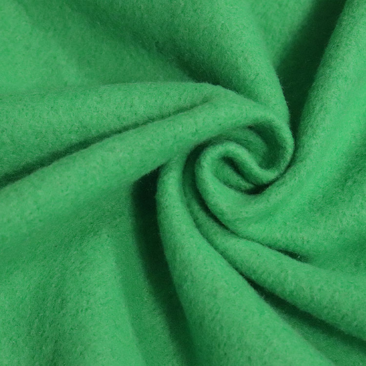 Lime Green Leisure Sweatshirt Fleece Fabric