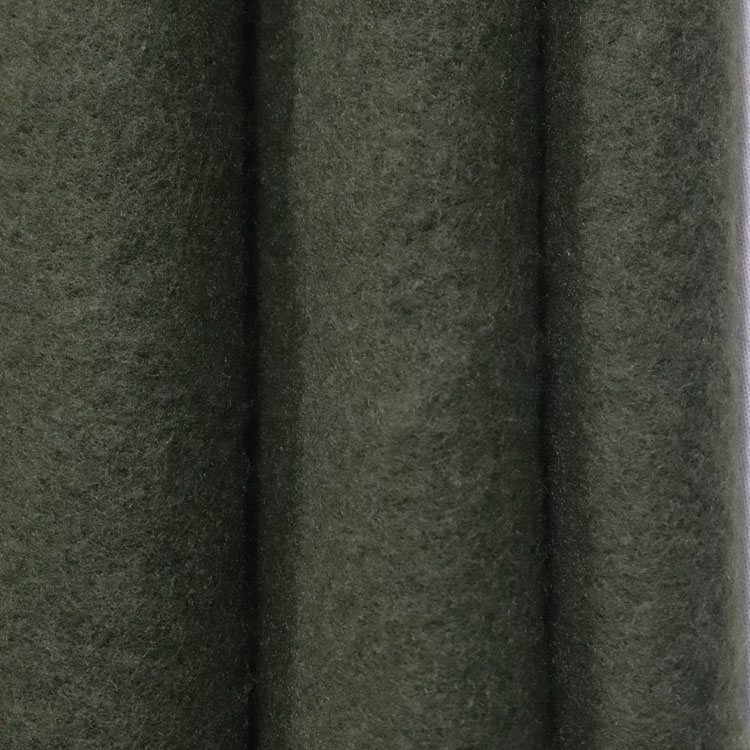 Forest-Green Stretch Fleece Knit Fabric for Sewing Clothes, Sweatshirt 