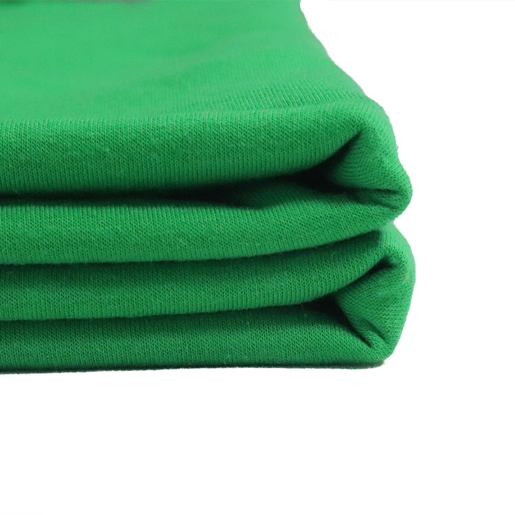 Lime Green Leisure Sweatshirt Fleece Fabric