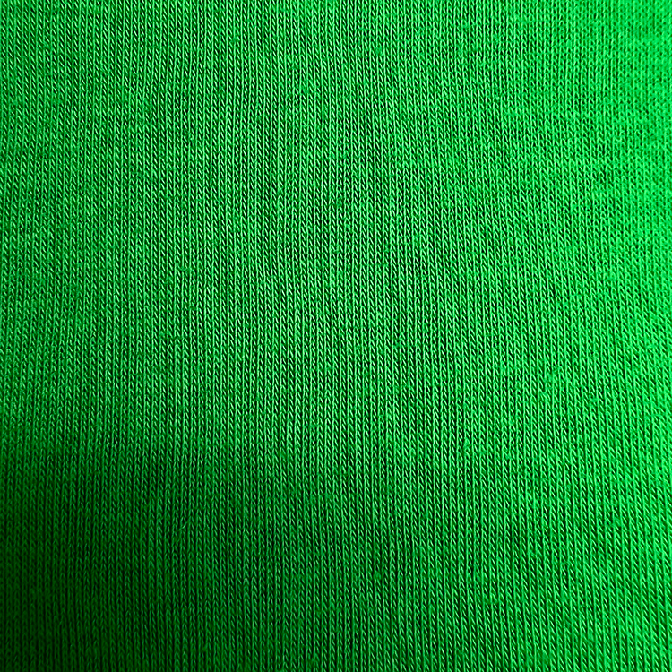 Lime Green Leisure Sweatshirt Fleece Fabric